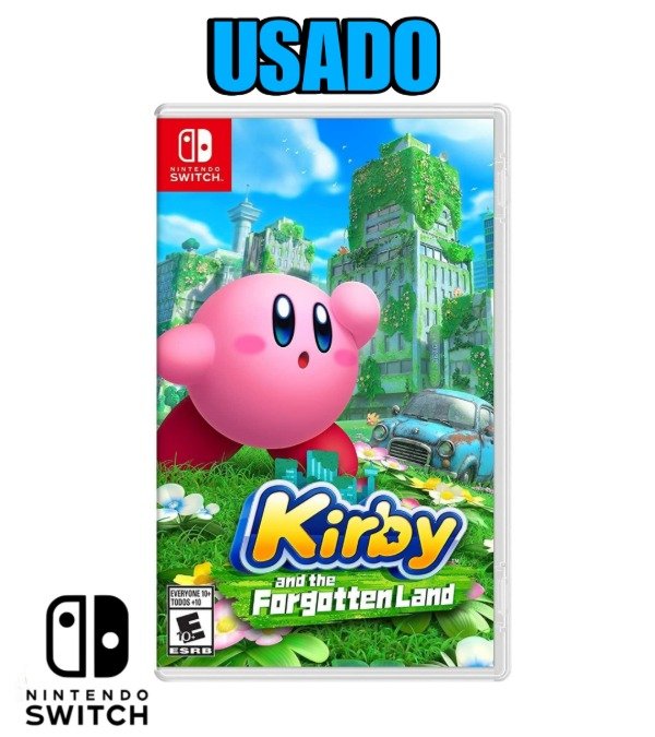 Producto - Kirby and the Forgotten Land Juego usado Nintendo Switch