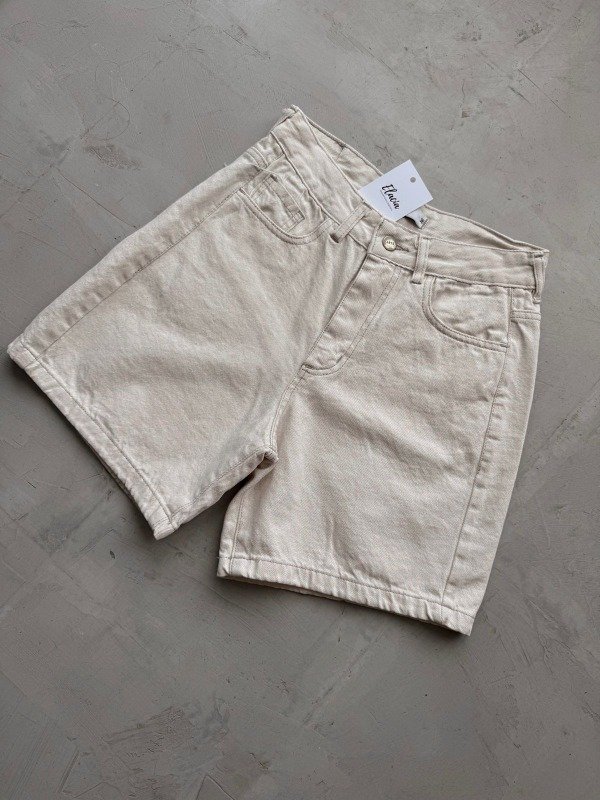 Producto - Short mom crudo