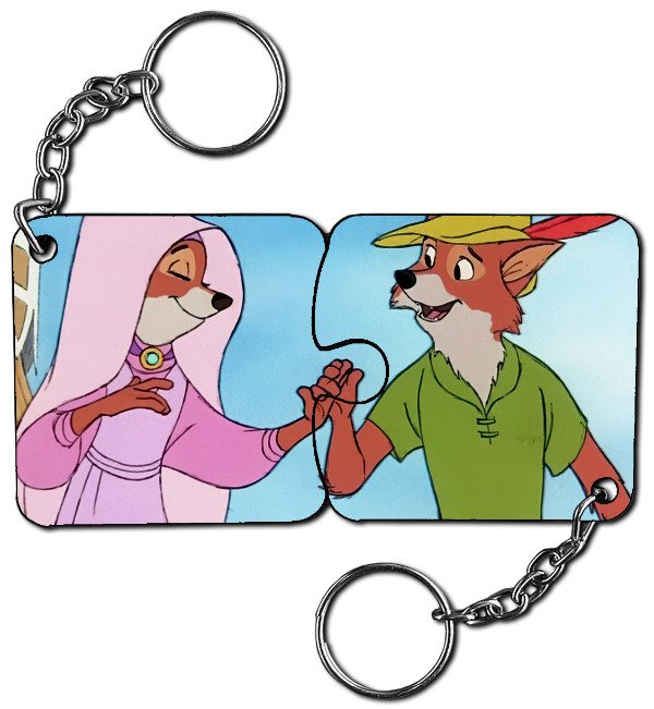 Producto - Robin Hood y Lady Marian -Llaveros