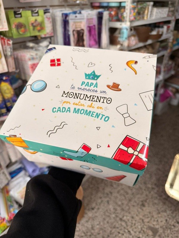 Producto - Caja explosiva impresa 20x20x10