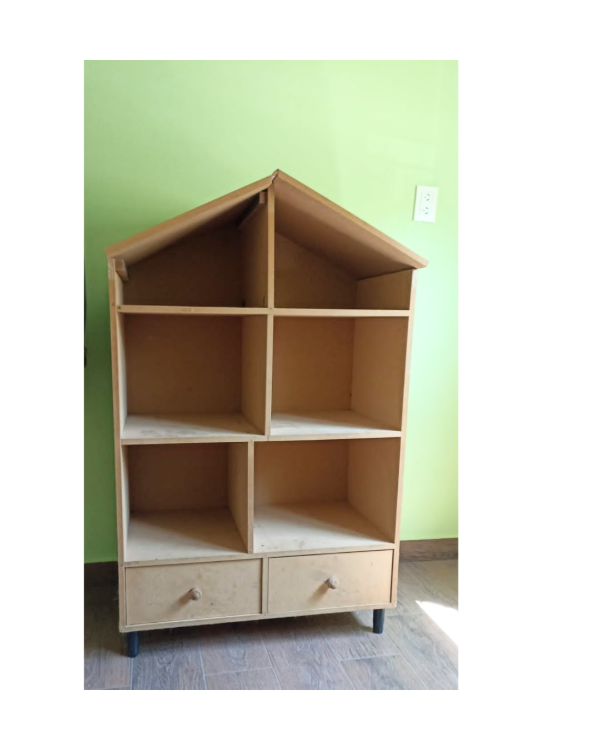 Producto - Casita de miñecas MDF 15mm	/ 130x80x40