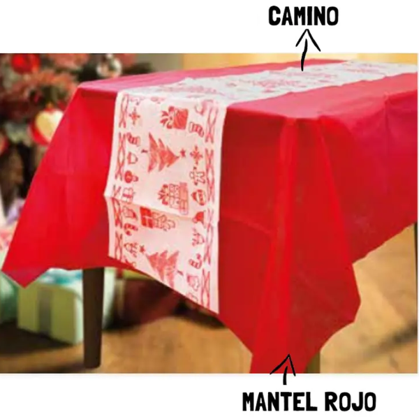Producto - MANTEL Y CAMINO NAVIDEÑO