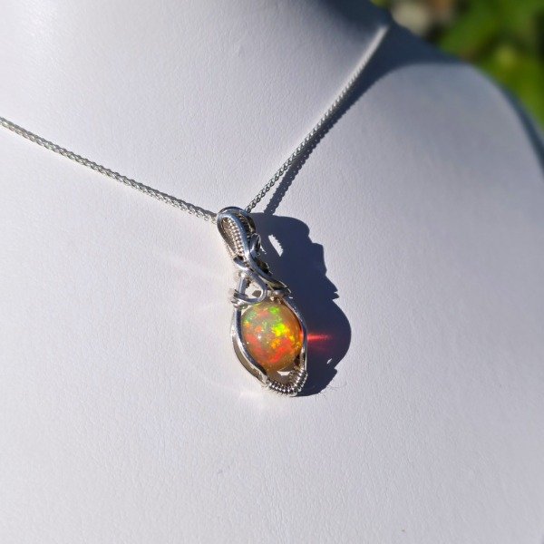 Producto - ÓPALO DE ETIOPÍA- PLATA 925 - 2