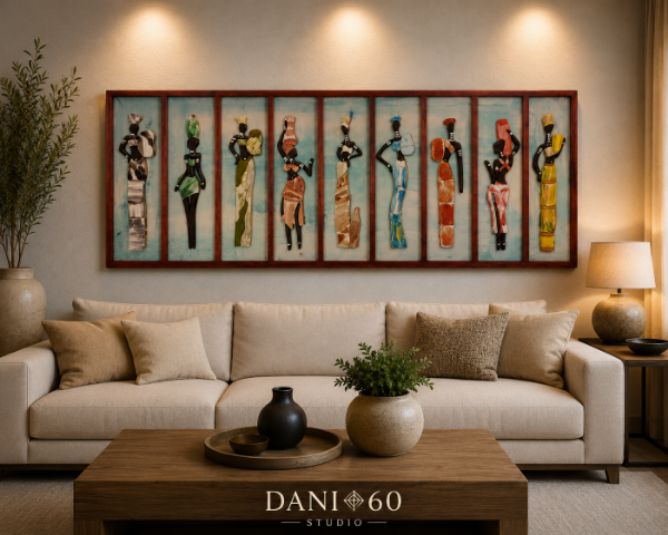 Producto - Mural Africano Raíces de Color