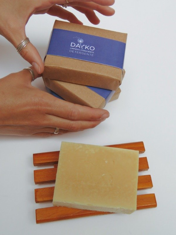 Producto - Detergente Sólido Ecológico Biodegradable para Vajilla 200 g - Dayko - 1