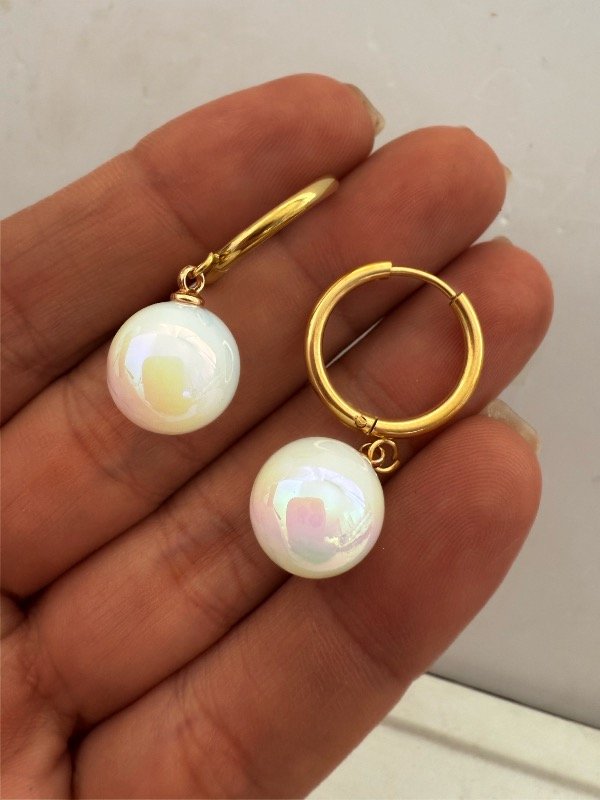 Producto - Argollas Perladas Torna Gold