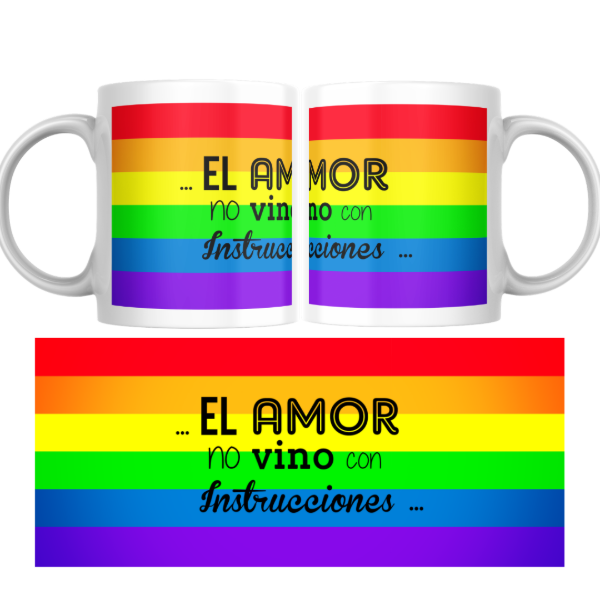 Producto - Taza - el amor no vino con instrucciones (LGBT) - 0