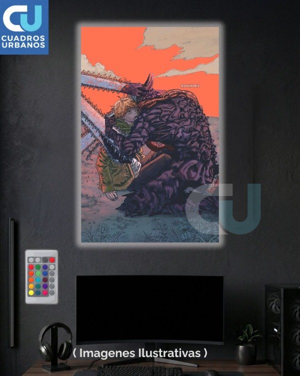 Producto - Chainsaw Man Led 5