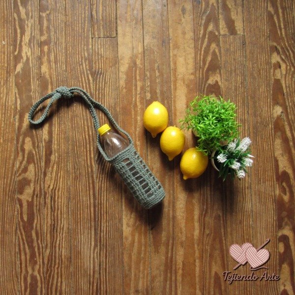 Producto - Porta Botella Verde Musgo