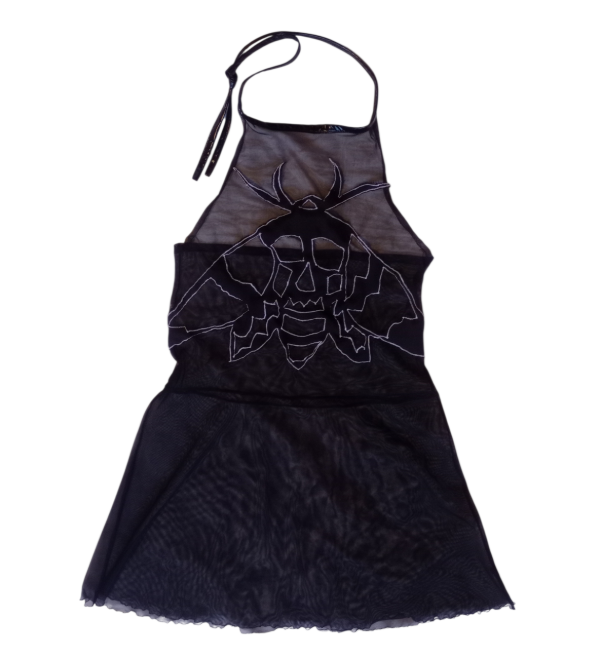 Producto - Vestido de microtul DEATH MOTH talle M/L
