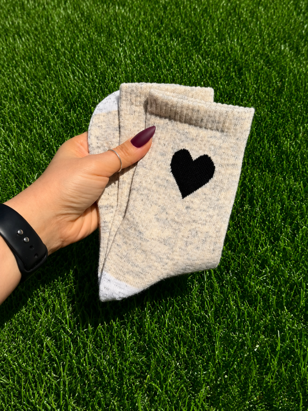 Producto - Corazon Gris gaspeado