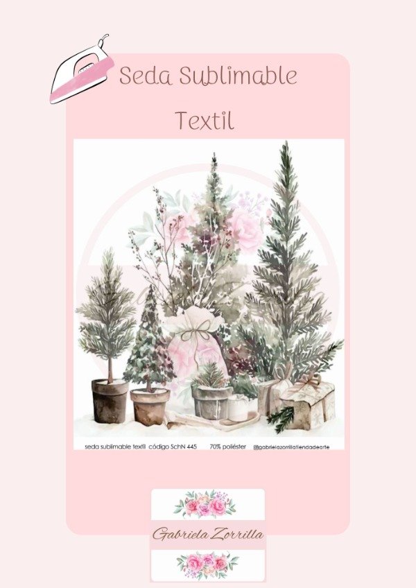 Producto - Seda Sublimable Textil SChN 445