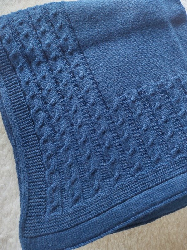 Producto - Tejido de hilo de verano Azul Marino