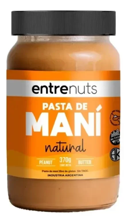 Producto - Pasta de Mani Proteica x370 gr - ENTRENUTS - 2