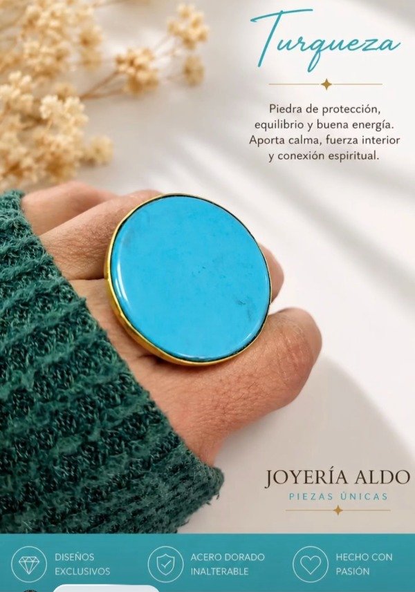 Producto - Anillos dorados inalterables