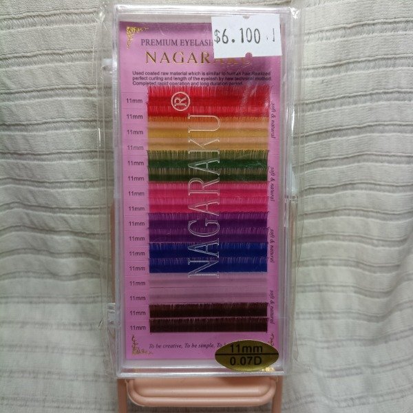 Producto - Pestañas Pelo x pelo 0.07 D MIX 11 mm