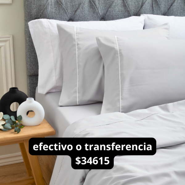 Producto - JGO SABANAS OXFORD LUMIERE 600 HQ.