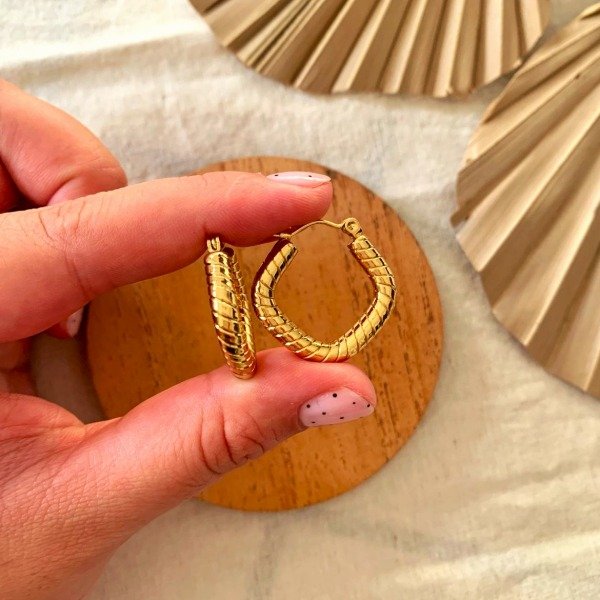 Producto - Aros Mila dorado