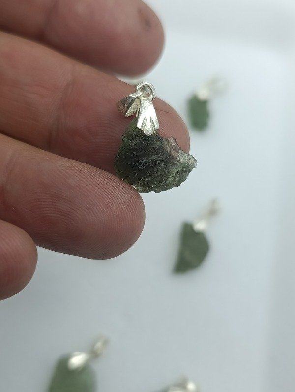 Producto - Dije en plata en Moldavita 925 - 7