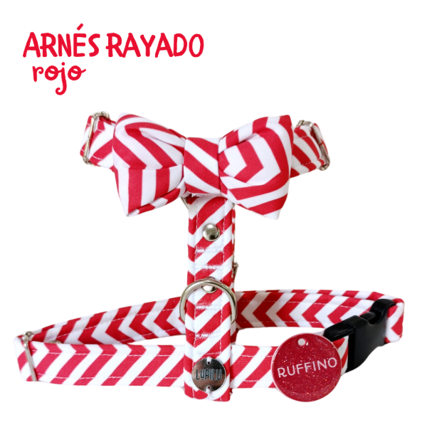 Producto - Arnés RAYADO ROJO