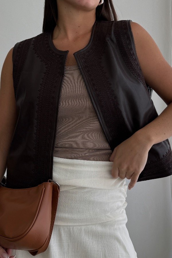 Producto - CHALECO MERCURIO - CHOCOLATE