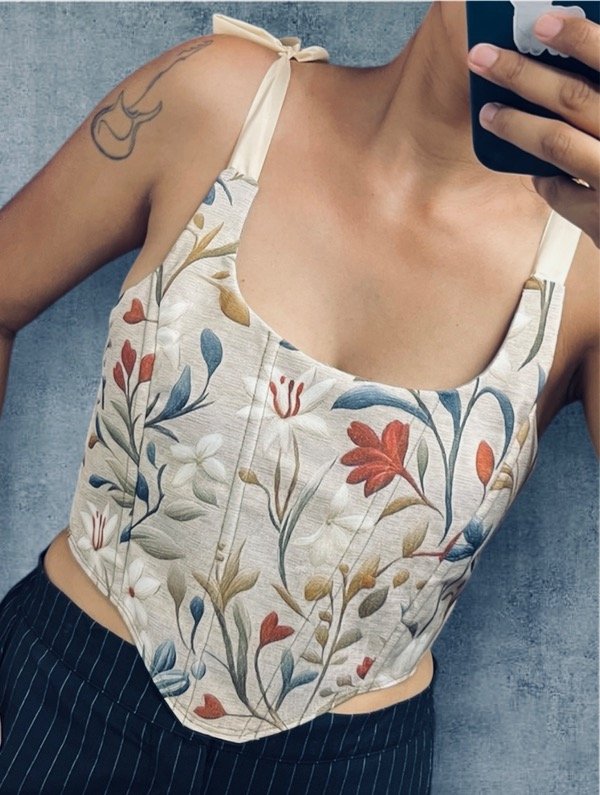 Producto - Corset con cinta