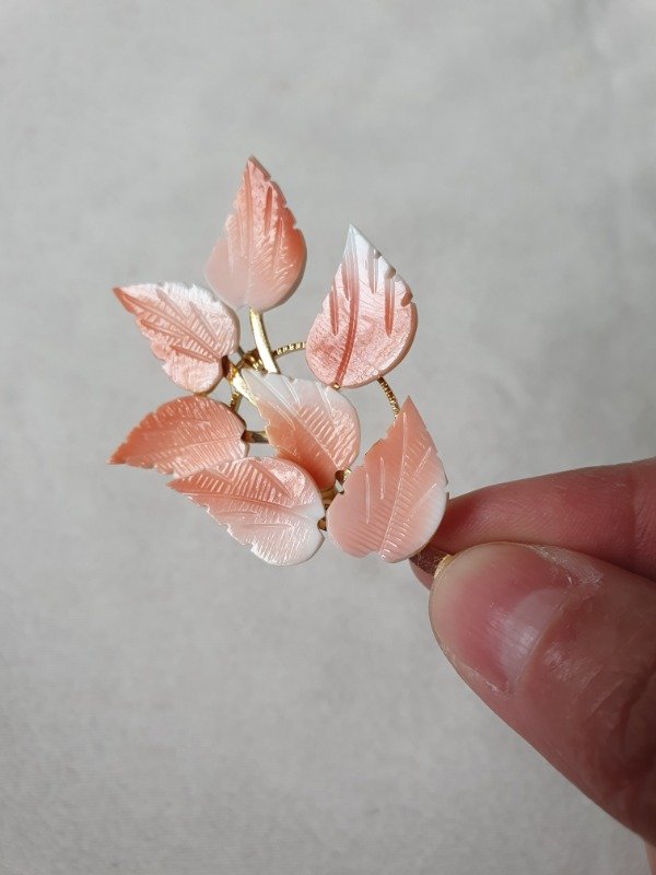 Producto - Brochecito Ramita Nácar Pink Shell - 0