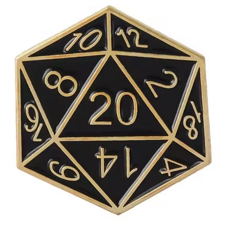 Producto - D20 dorado