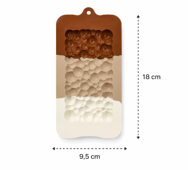 Producto - MOLDE SILICONA BOMBONES BURBUJA TABLETA