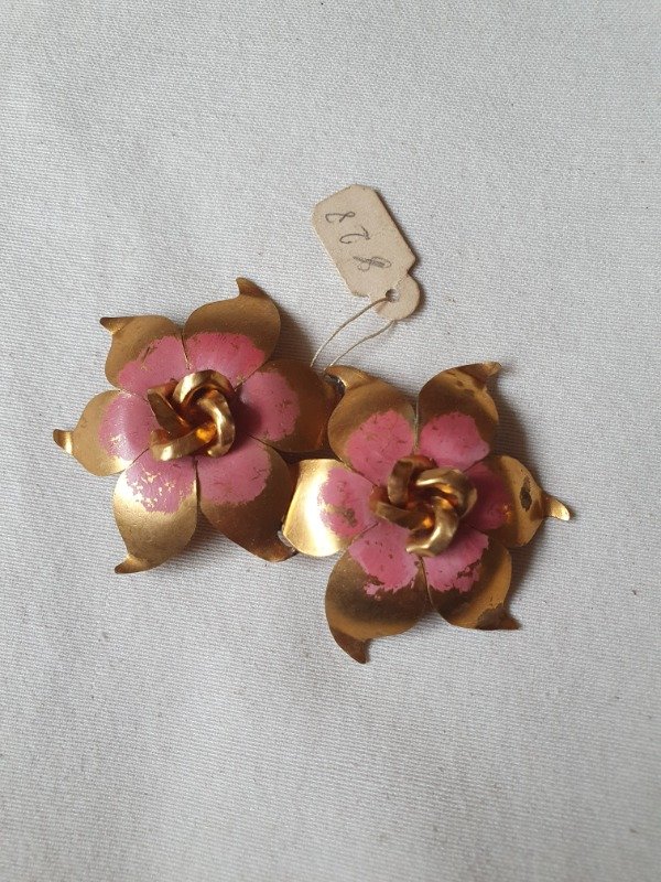 Producto - Mega Broche 40s Florones Pinceladas Pink - 7