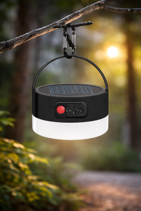 Producto - Lámpara Led Solar Camping Recargable c/ PowerBank