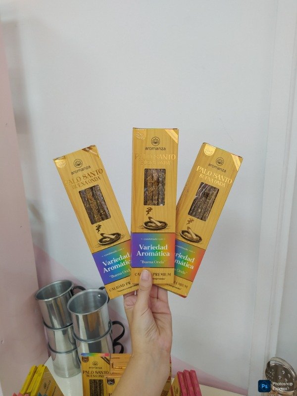 Producto - Sahumerio palo santo variedad aromática