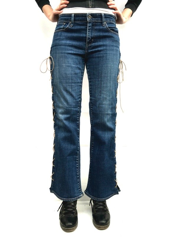 Producto - Eyelet Oxford jeans elastizado - 2