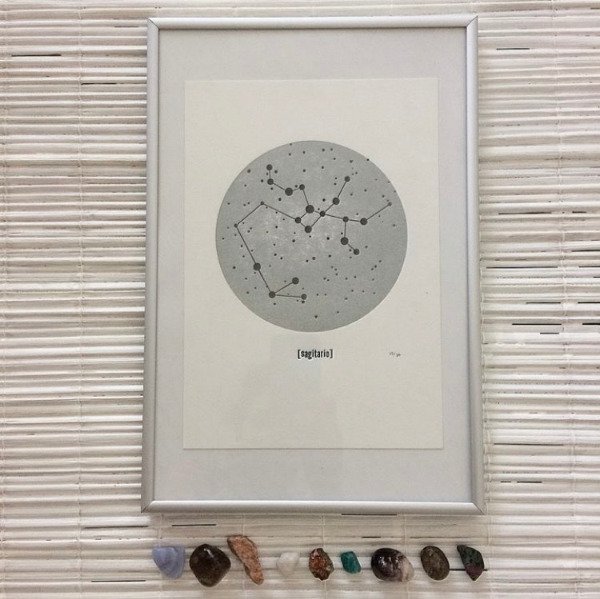 Producto - Lámina Constelación Sagitario