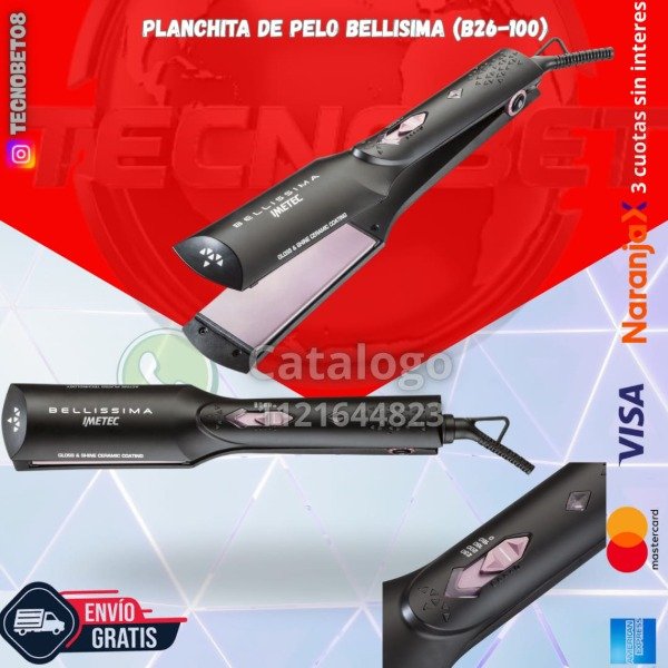 Producto - PLANCHITA DE PELO BELLISIMA B26-100