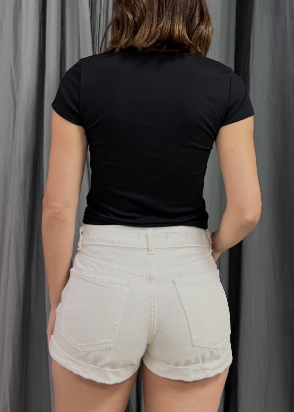 Producto - Short Dobladillo Ecru - 2