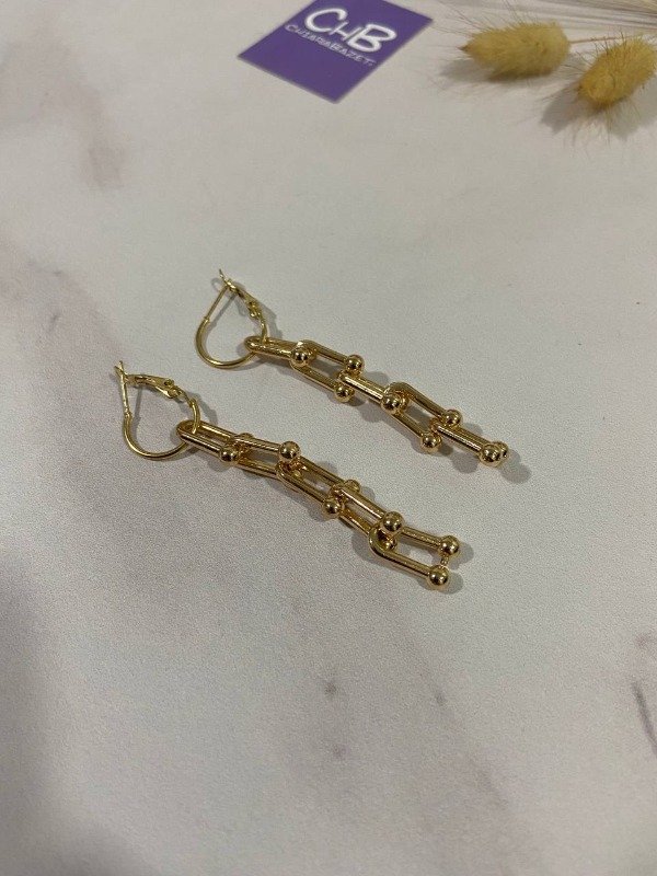 Producto - AROS CADENITA DORADA