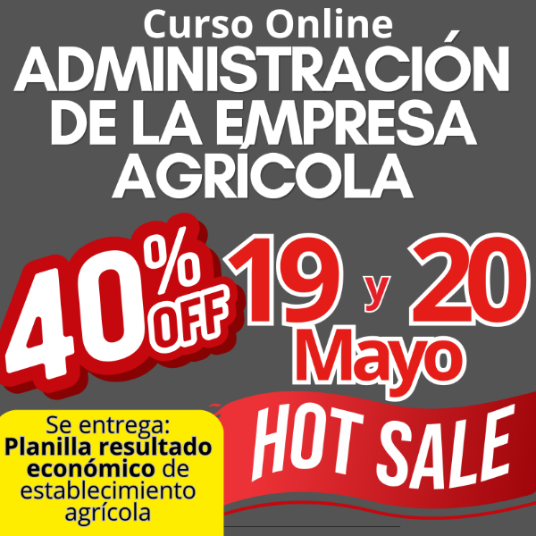 Producto - Curso Online Administración de la empresa agrícola
