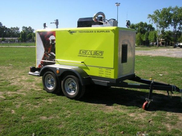 Producto - Trailer CAFS con monitor