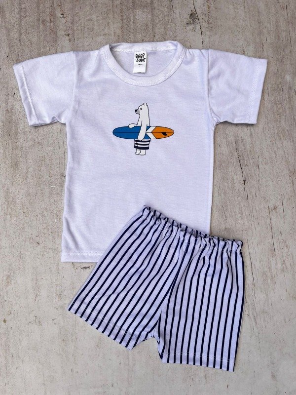 Producto - Conjunto oso azul x4 unid (12/36M)