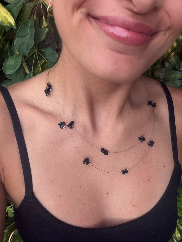 Producto - Collar flotante de piedra natural