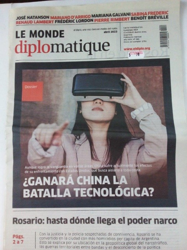 Producto - Le Monde Diplomatique #286 - Ganará China la batalla tecnológica - Abril 2023