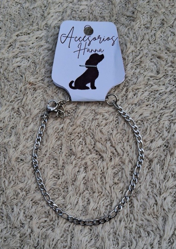 Producto - Pulsera eslabones planos chicos de Acero quirúrgico
