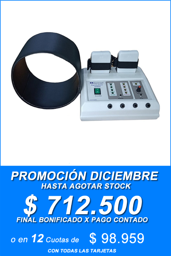 Producto - Magneto KERTRAN 500 Gauss, con Solenoides Planos + Túnel