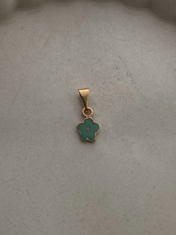 Producto - Dije Flor Verde