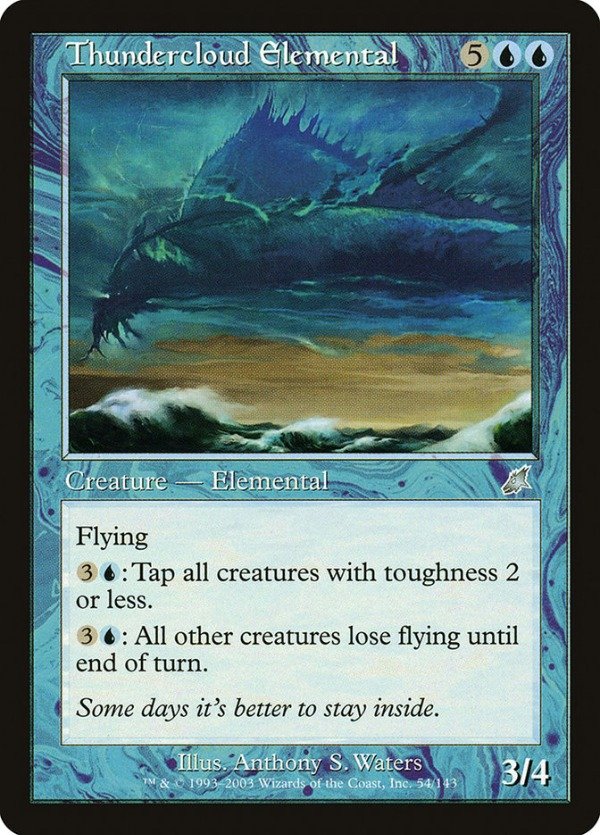 Producto - Thundercloud Elemental #54  Scourge