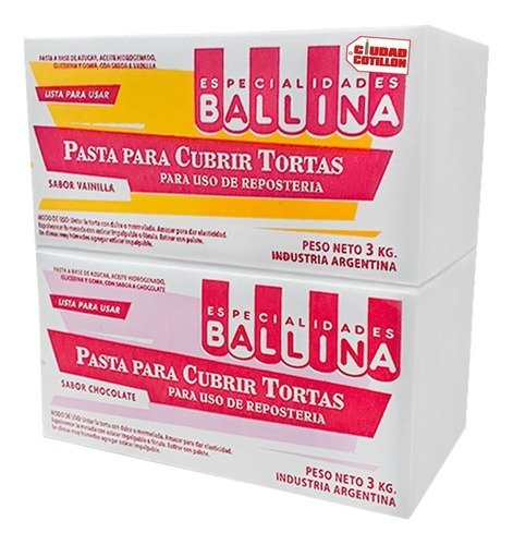 Producto - PASTAS PARA CUBRIR TORTAS X 3KG