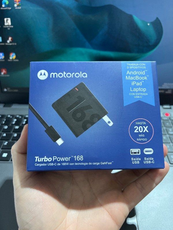 Producto - Cargador Motorola 168W Original