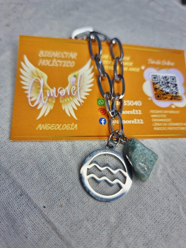 Producto - Pulsera Acuario Amazonita