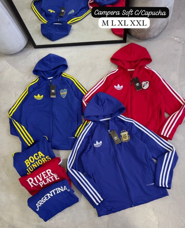 Producto - CAMPERA SOFT CON CAPUCHA